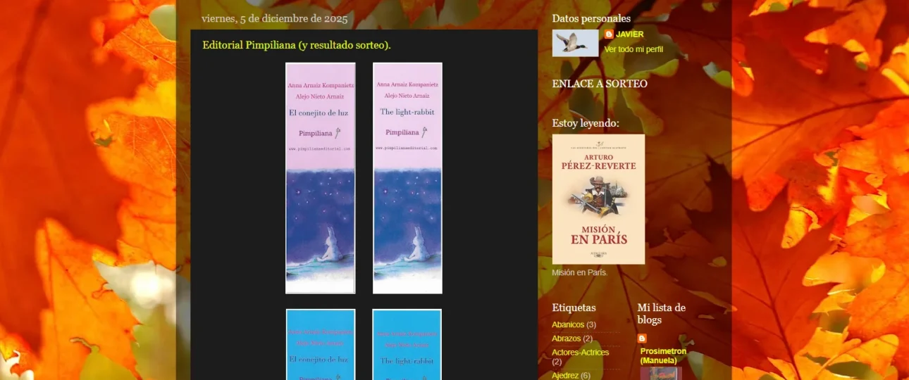 Blog Desde mi orilla del Tajo