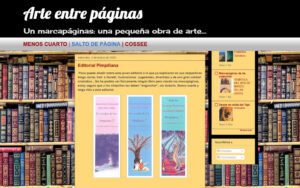 Los marcapáginas de la Editorial Pimpiliana en el blog «Arte entre páginas»