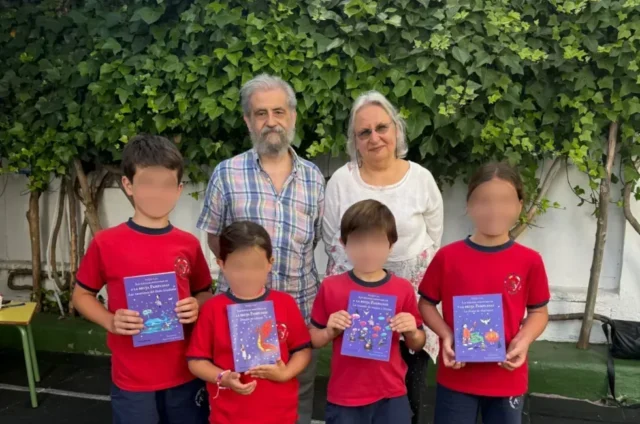 Con los alumnos del Colegio Afuera 10 junio 2026