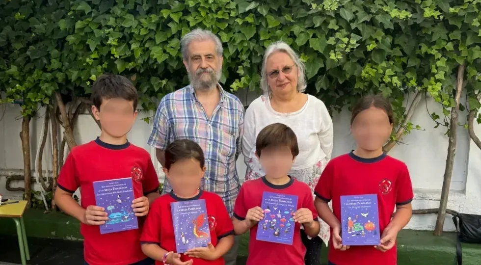 Con los alumnos del Colegio Afuera 10 junio 2026