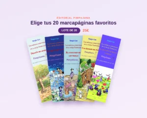 Lote de 20 marcapáginas a elegir