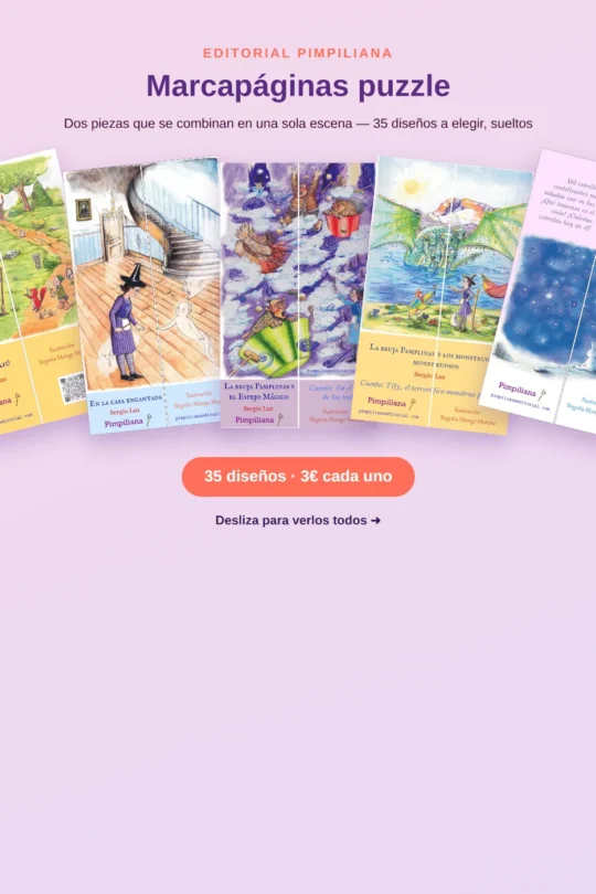 Marcapáginas puzzles sueltos