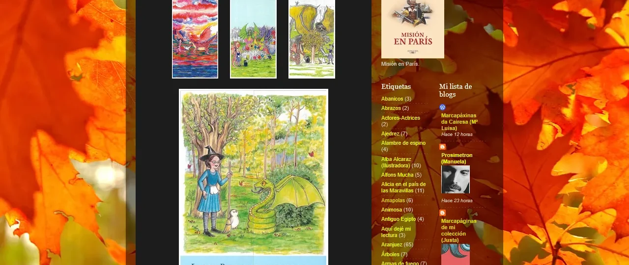 Más marcapáginas de la Editorial Pimpiliana en el blog Desde mi orilla del Tajo